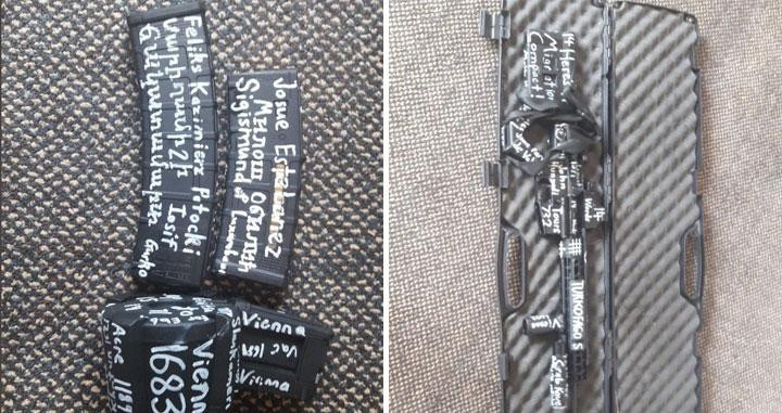 El arma utilizada por uno de los terrorista de Christchurch / CG