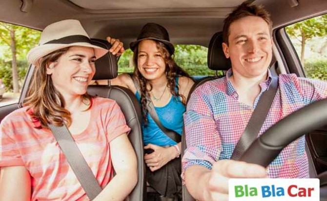 BlaBlaCar incentiva el uso compartido del coche, una tendencia que crece entre los jóvenes de las urbes