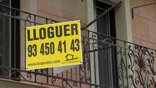 Vivienda en alquiler en Barcelona / EFE