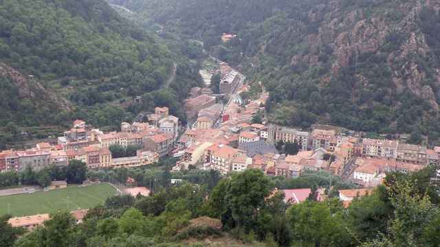 Vista aérea de Ribes de Freser