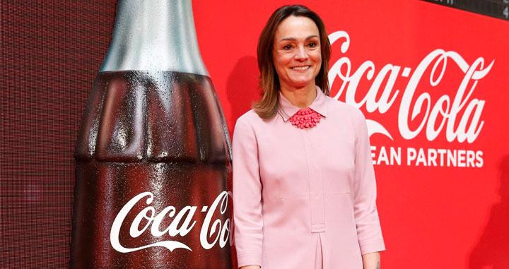 La presidenta de Cola-Cola European Partners, Sol Daurella, en la salida a bolsa de la firma / CG