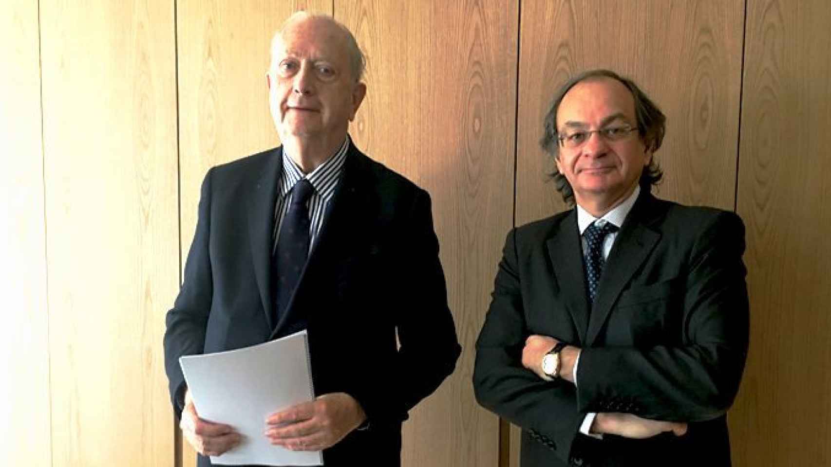 Juan José Brugera (i) y Pere Viñolas (d), presidente y consejero delegado de Colonial / CG