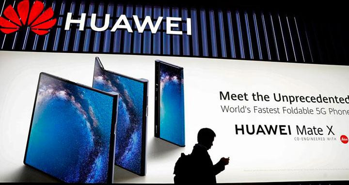 Presentación de Huawei en Barcelona en el día previo de la inauguración del MWC / EFE