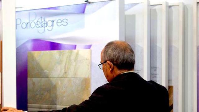 Porcelagrés en la feria Cevisama en 2015 / CG