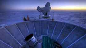 El telescopio BICEP2 ha detectado desde el Polo Sur señales de los primeros instantes del universo.