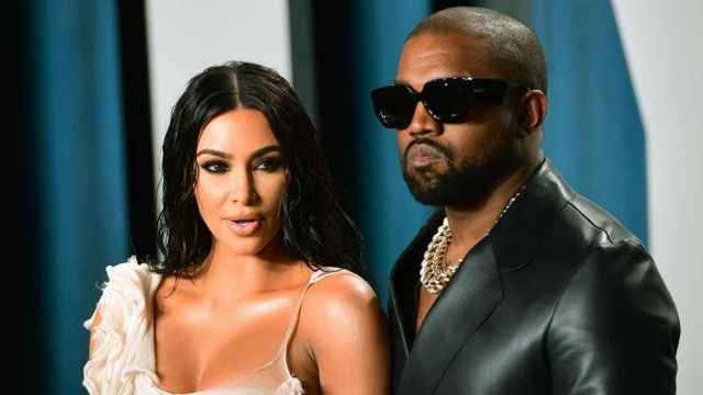 Kim Kardashian y Kanye West /EP