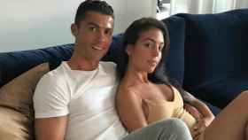 Una foto de Cristiano Ronaldo y Georgina Rodríguez de Instagram