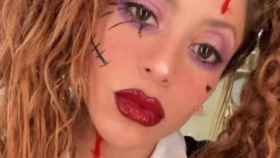 Shakira disfrazada de zombie para Halloween