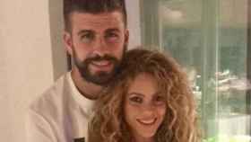 Shakira y Piqué en su casa de Barcelona
