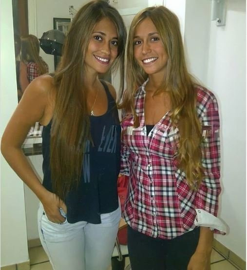 Antonella Roccuzzo con su hermana Carla / INSTAGRAM