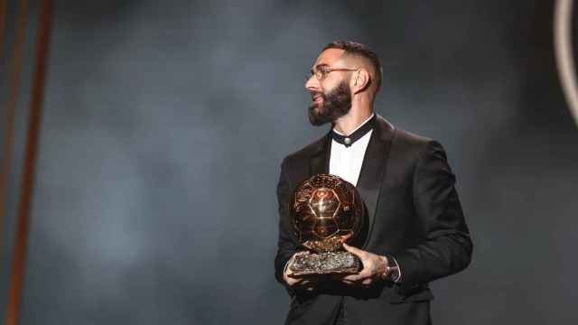 Benzema, ganador del Balón de Oro / EFE