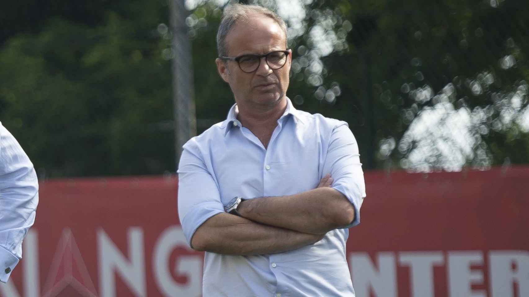 Luis Campos, nuevo director deportivo del PSG, durante su etapa en el Mónaco / EFE