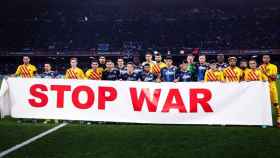 El mensaje de los jugadores del Barça y Nápoles sobre el conflicto Ucrania-Rusia / FCB