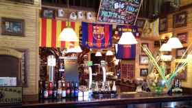 Una imagen de archivo de un bar y peña del Barça / Redes
