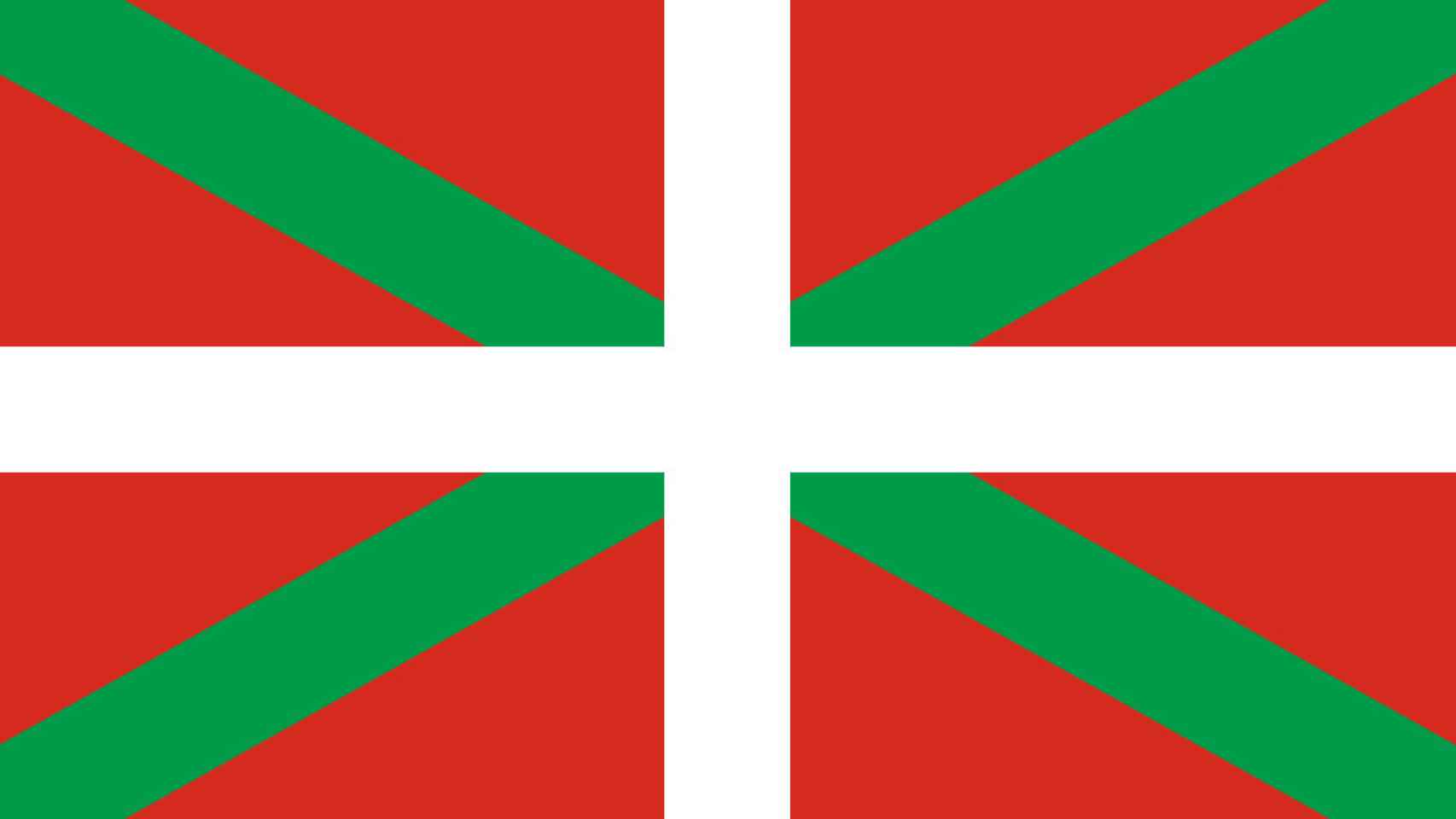 La 'ikurriña', bandera del País Vasco