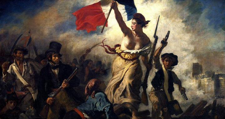 Eugène Delacroix   La liberté guidant le peuple