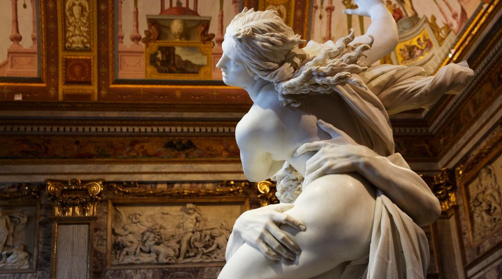 Rapto de Proserpina de Bernini, en la Galleria Borghese / MANUEL HUERTAS