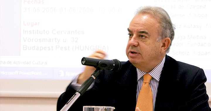 José Varela Ortega en una conferencia / CG