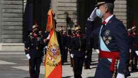 Felipe VI, con uniforme del Ejército del Aire, en el Día de las Fuerzas Armadas de este año / EUROPA PRESS