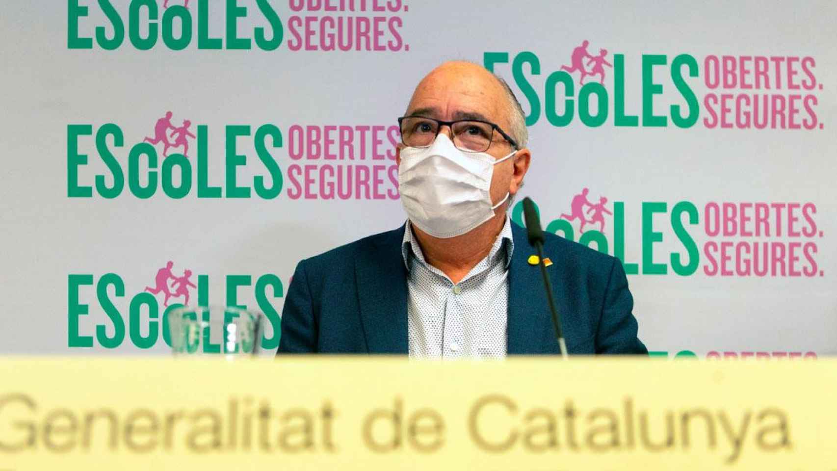 El máximo órgano de transparencia expedienta a la Consejería de Educación, cuyo titular es Josep Bargalló, por ocultar el porcentaje de castellano que se usa en los colegios / EFE