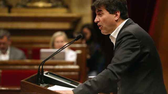 Sergi Sabrià (ERC) en la segunda sesión del debate de investidura / EFE