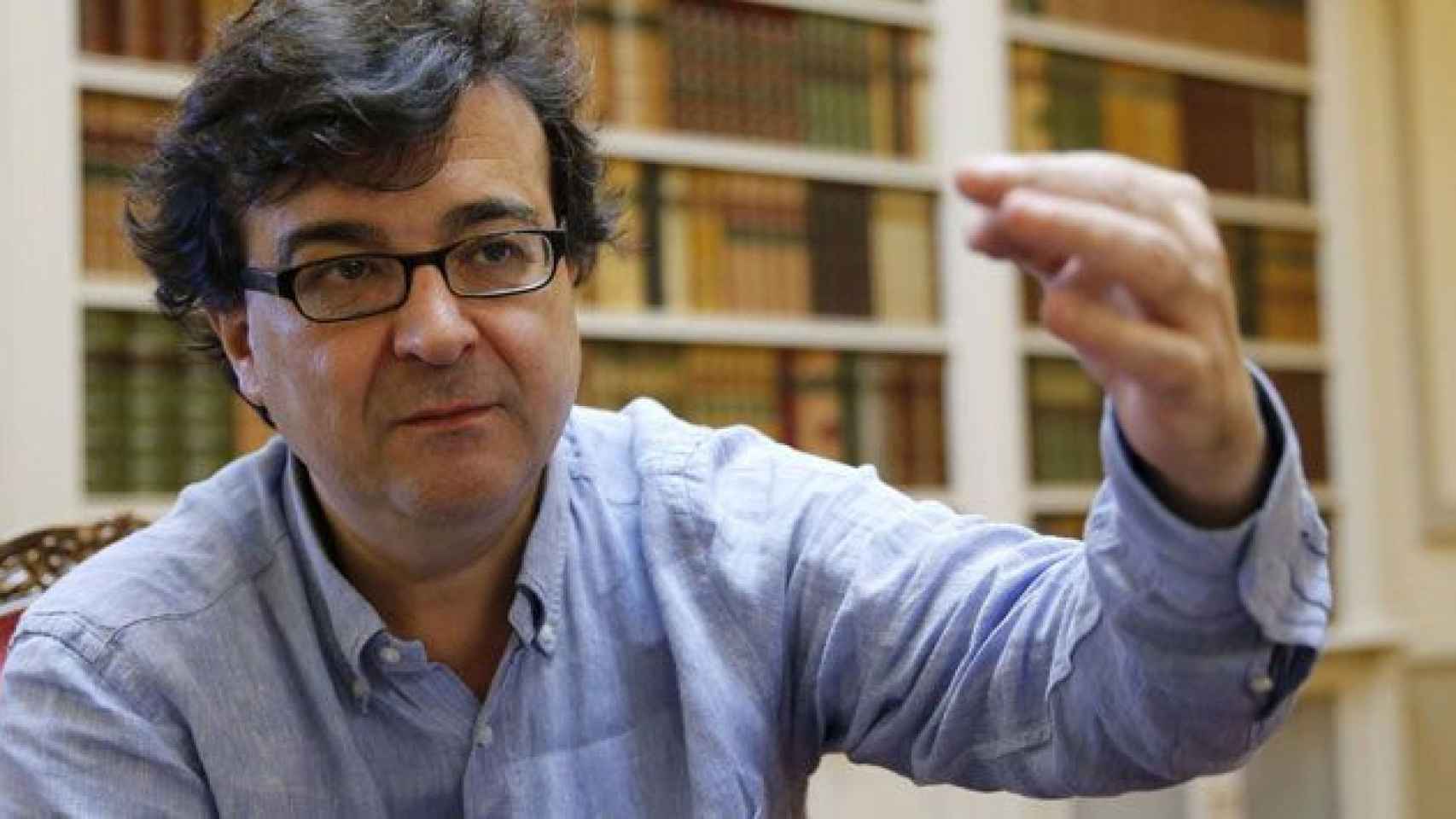 El escritor Javier Cercas, durante una entrevista anterior / EFE
