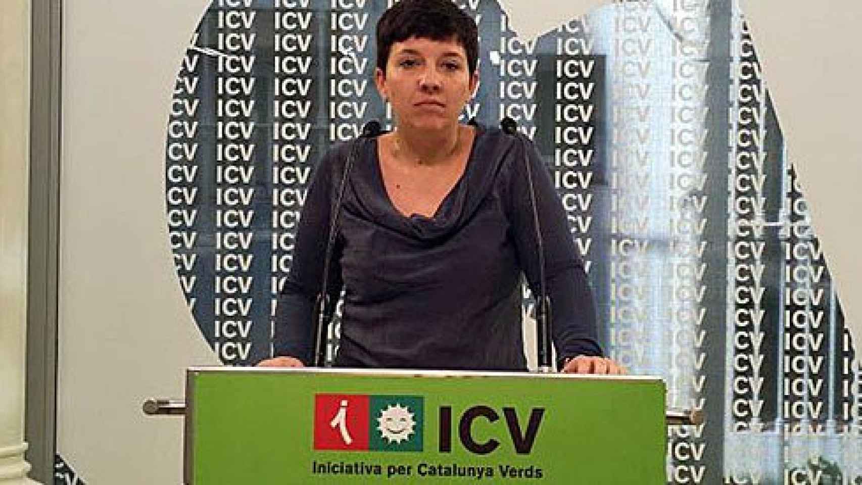 La portavoz y diputada de ICV, Laia Ortiz