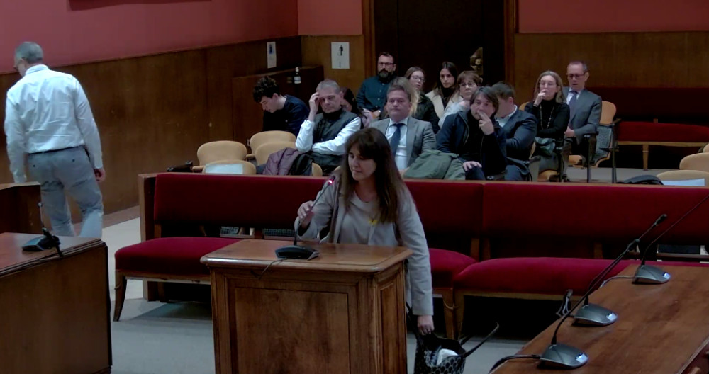 Imagen del juicio a Laura Borràs