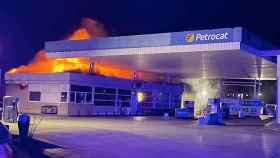 Incendio de la gasolinera Petrocat de Argentona / AJUNTAMENT D'ARGENTONA