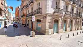 Calle Cardenal Remolins de Lleida, lugar del atraco / GOOGLE STREET VIEW