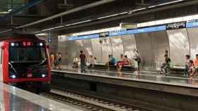Una estación de la red ferroviaria del Metro de Barcelona / EFE