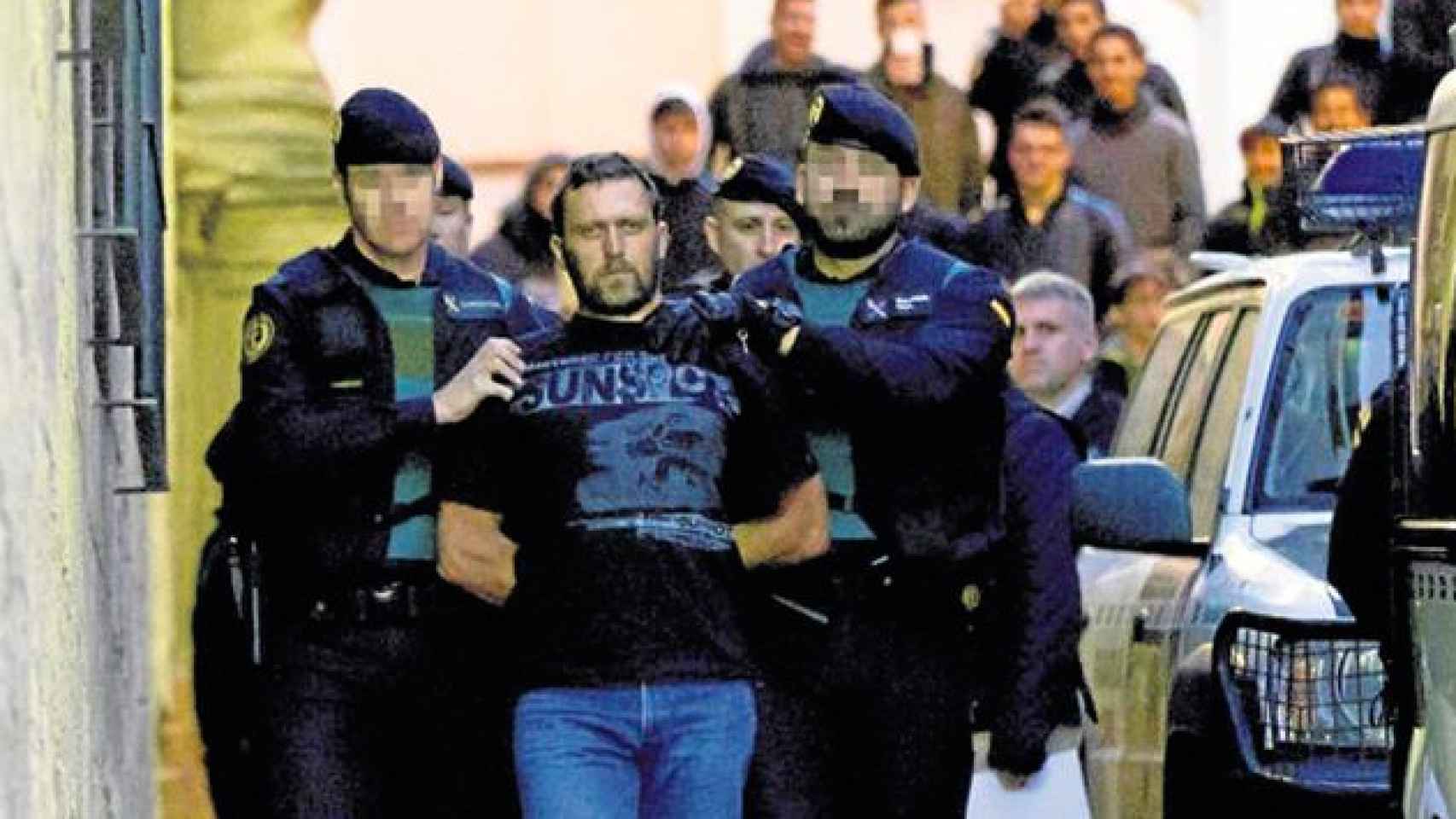 Ígor el Ruso, posible autor del crimen de dos jóvenes en el pantano de Susqueda, detenido por la Guardia Civil en Teruel / EFE