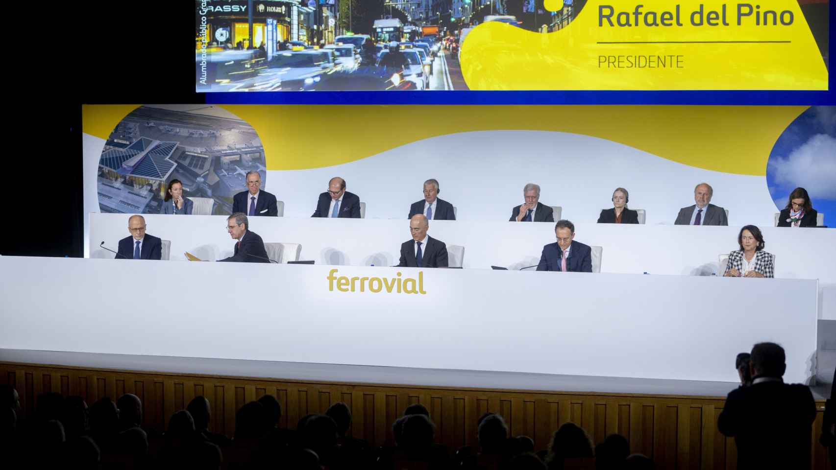 Junta de accionistas de Ferrovial, en la que se aprobó el traslado de la sede a Países Bajos / EP