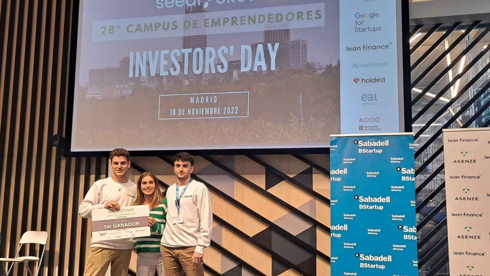 La startup Honei se proclama ganadora del XXVIII Campus de SeedRocket / CEDIDA