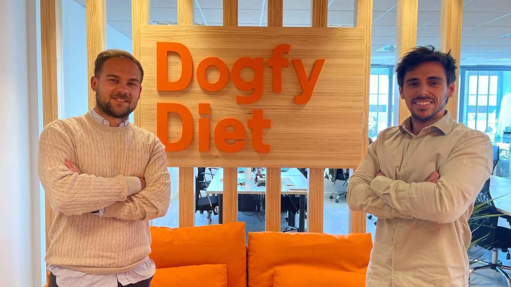 Los fundadores de Dogfy Diet, Sergi Font y Gonzalo Noy / DOGFY DIET