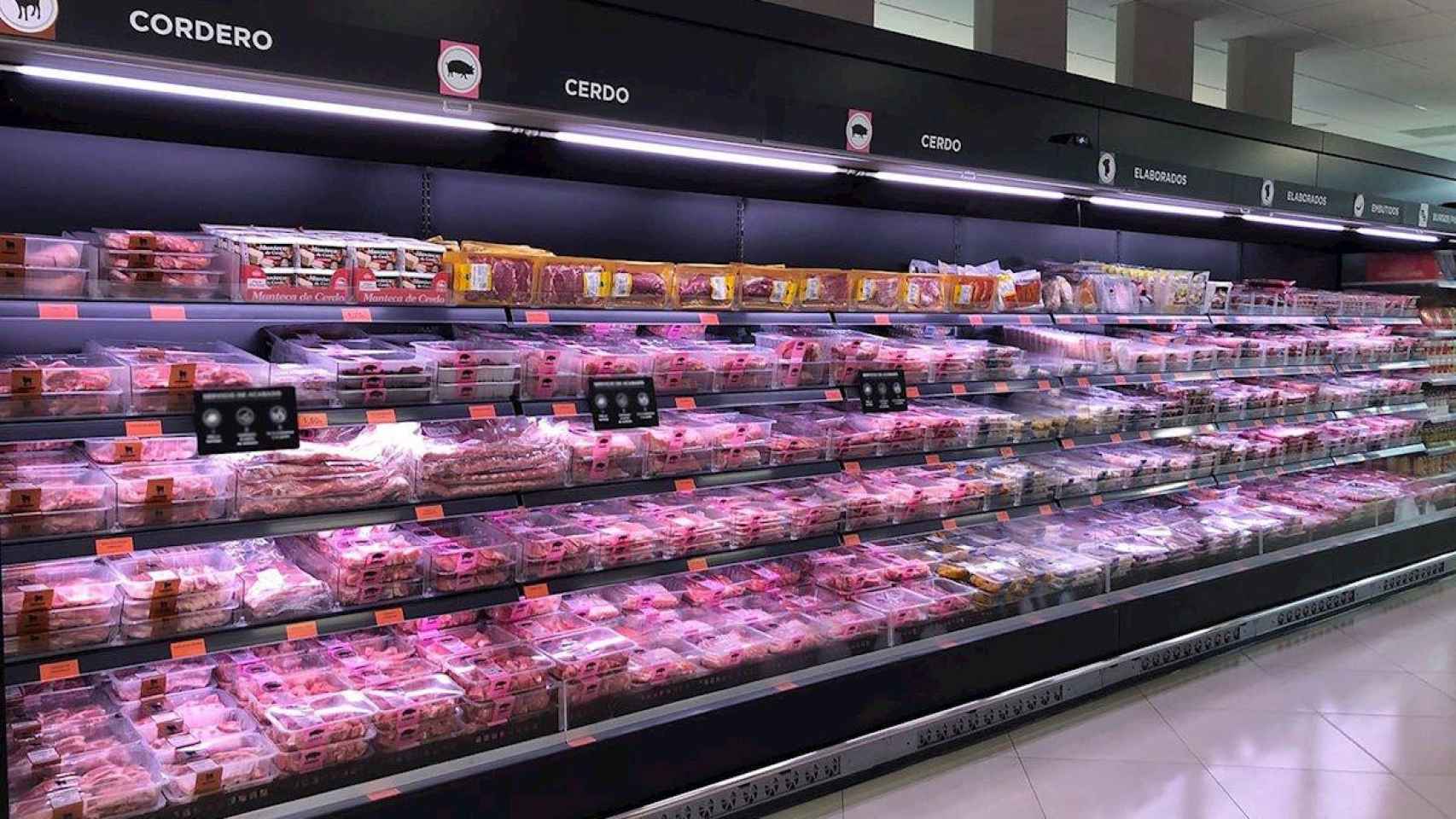 Productos cárnicos de un supermercado Mercadona / EP