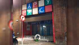 Imagen del Happy Park de Sants, donde Funeraria San Ricardo, una empresa pantalla, quiere abrir un tanatorior / CG