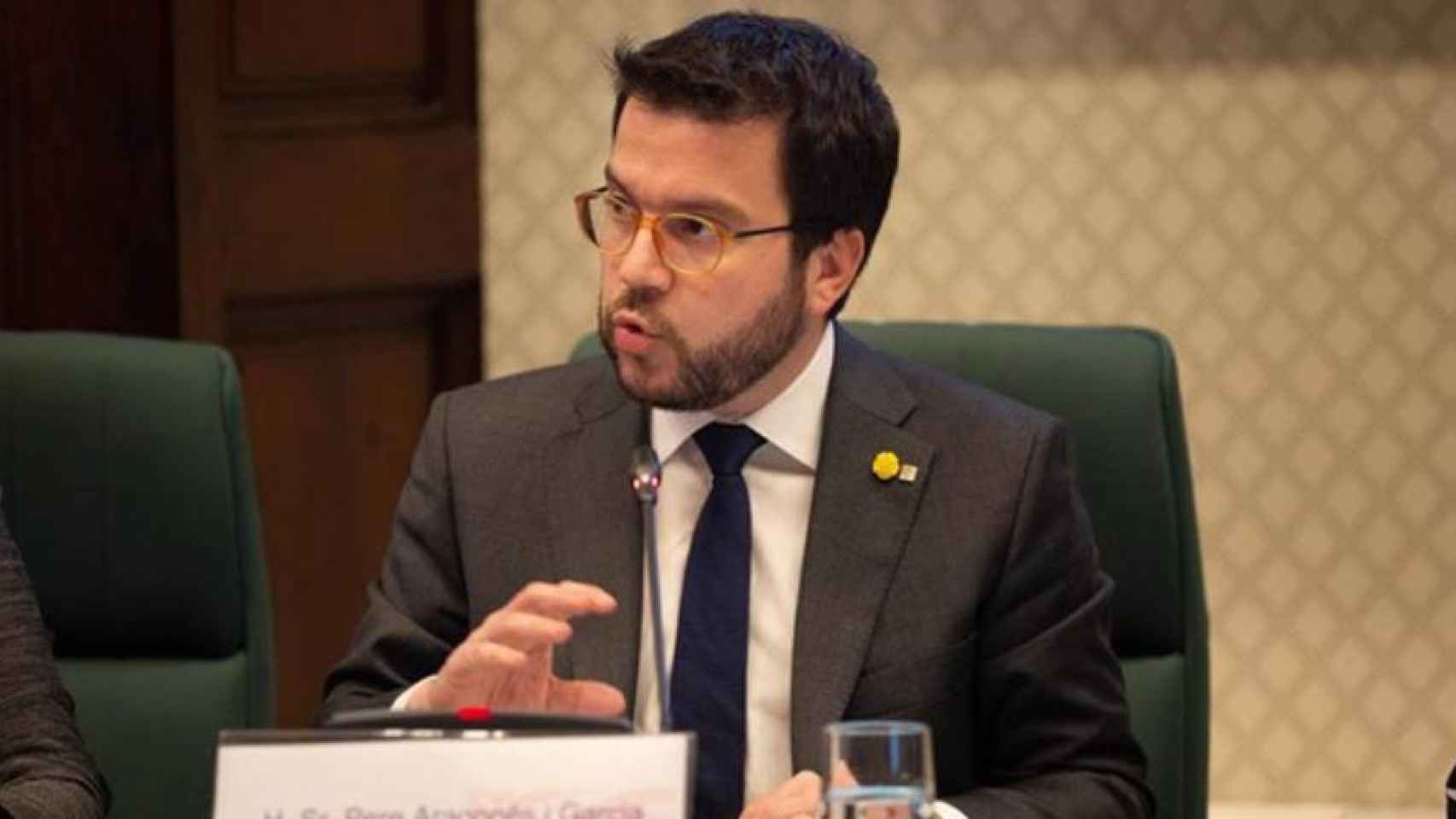 El vicepresidente de la Generalitat y consejero de Economía, Pere Aragonès (ERC) / EUROPA PRESS