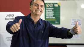 Jair Bolsonaro ganó la primera vuelta de las elecciones de Brasil / EFE