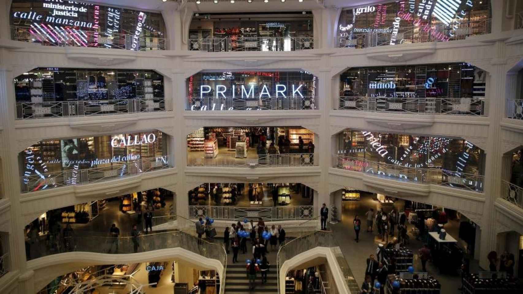 Tienda de Primark en Madrid, la cadena textil que saca partida de los efectos del ‘Brexit’ / EFE