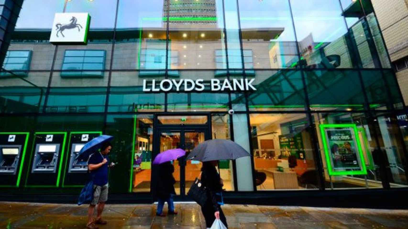 Imagen de una sucursal de Lloyd's Bank en el Reino Unido.