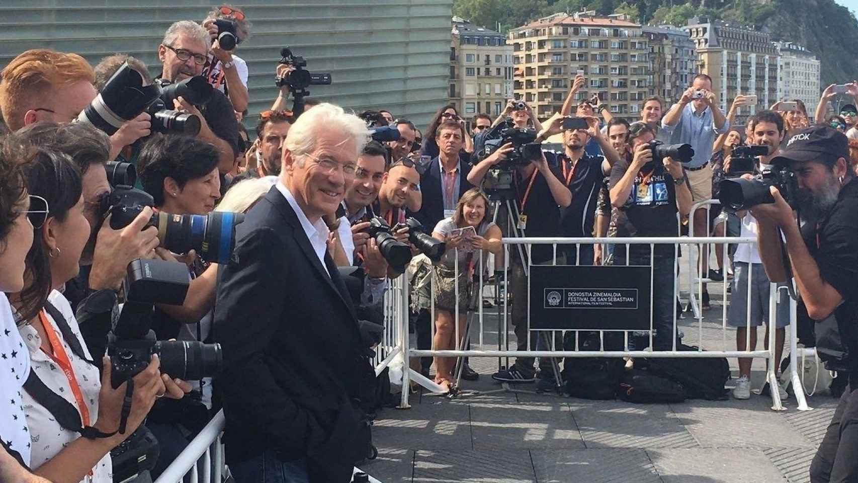 Richard Gere en el Festival de Cine de San Sebastián, en una imagen de archivo / CG