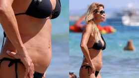 Makoke presume de posible embarazo en las playas de Ibiza / GTRES