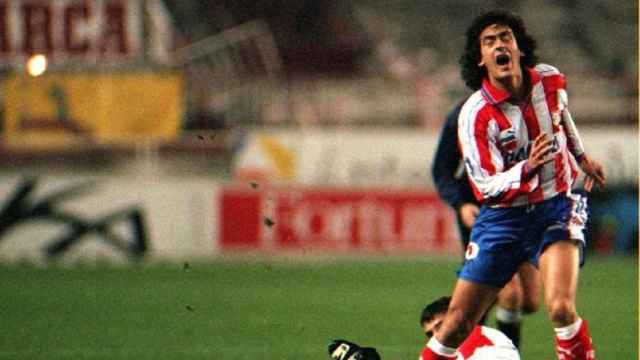 Juanma López, en su etapa de futbolista del Atlético de Madrid / REDES