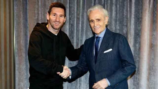 Una foto de Leo Messi en el acuerdo con la colaboración de su Fundación / Fundación Leo Messi