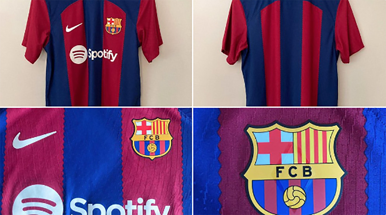 Por qué la camiseta del Barcelona tiene un rombo en su escudo?