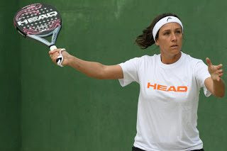 Inés Álvarez, en su etapa como jugadora de Padel / Redes