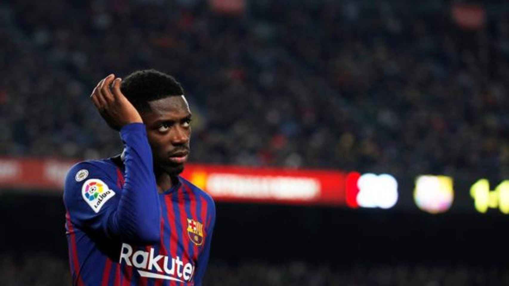 Ousmane acumula hasta nueve lesiones con el Barça/ EFE