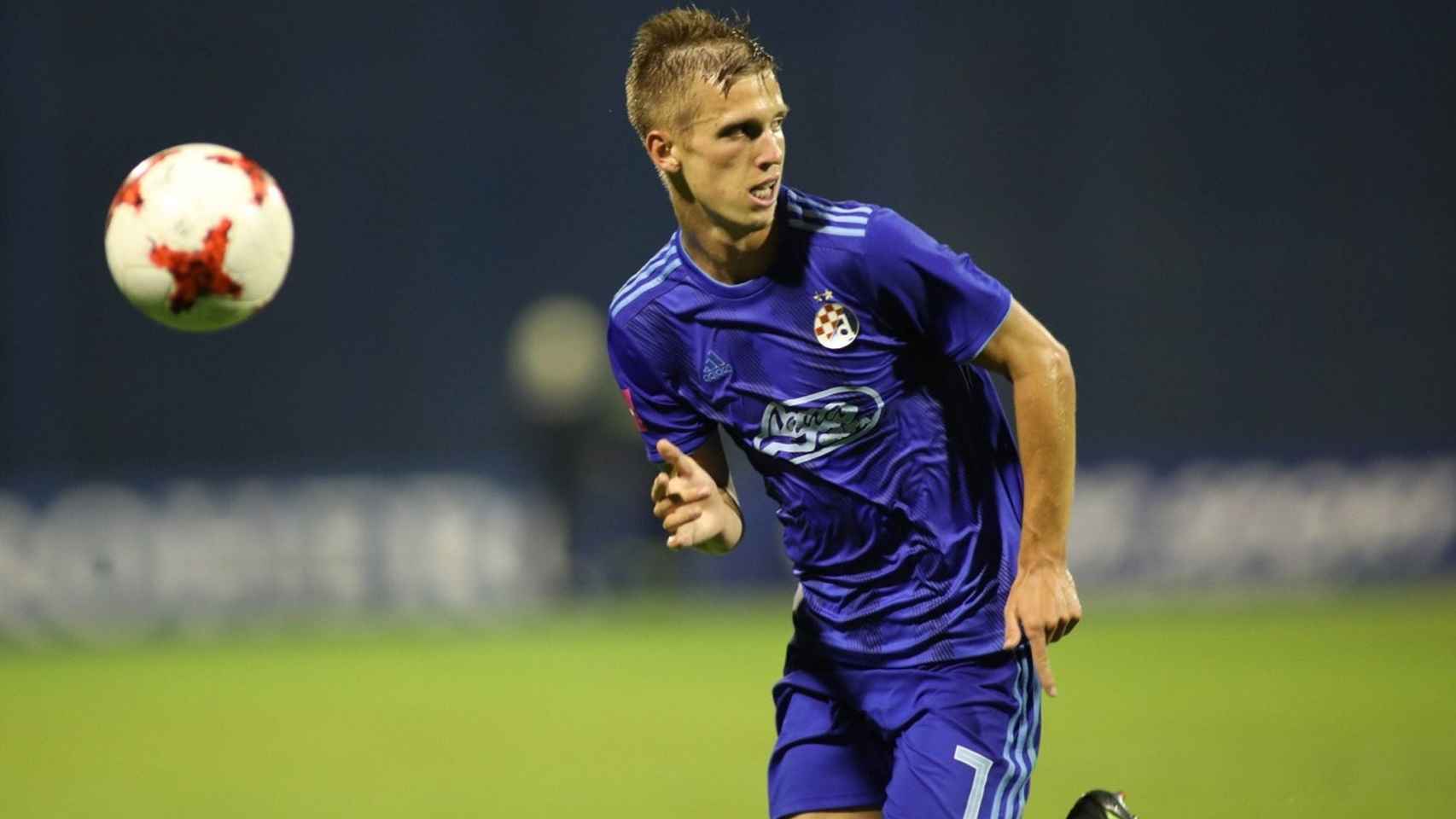 Dani Olmo, en un partido con el Dinamo de Zagreb | REDES
