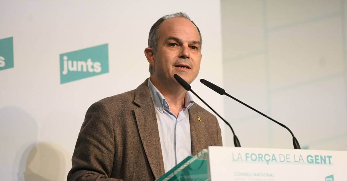 El secretario general de Junts per Catalunya, Jordi Turull / JUNTS